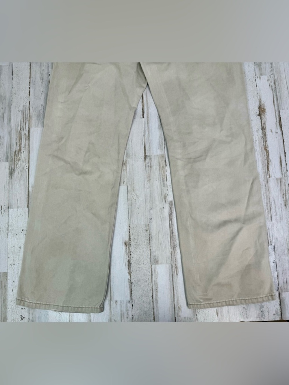 Levis 559 Relaxed Straight 36x33 Jeans 100% Cotton Khaki Tan Mens - Picture 12 of 12